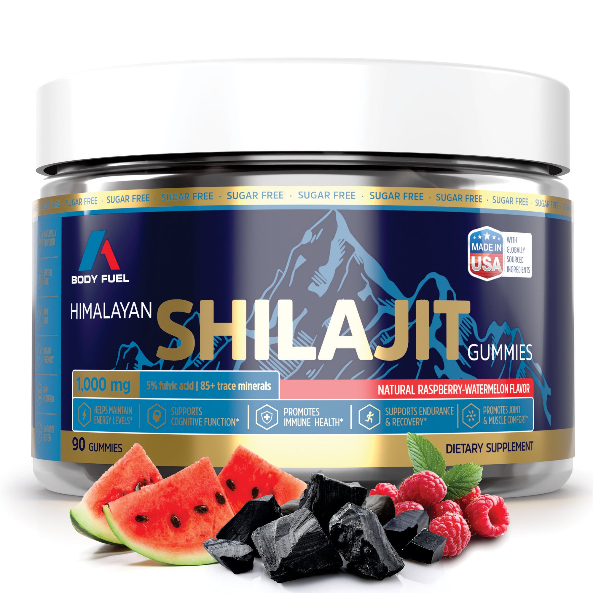 Pure Himalayan Shilajit Gummies – Natural Energy, Vitality & Immune Support