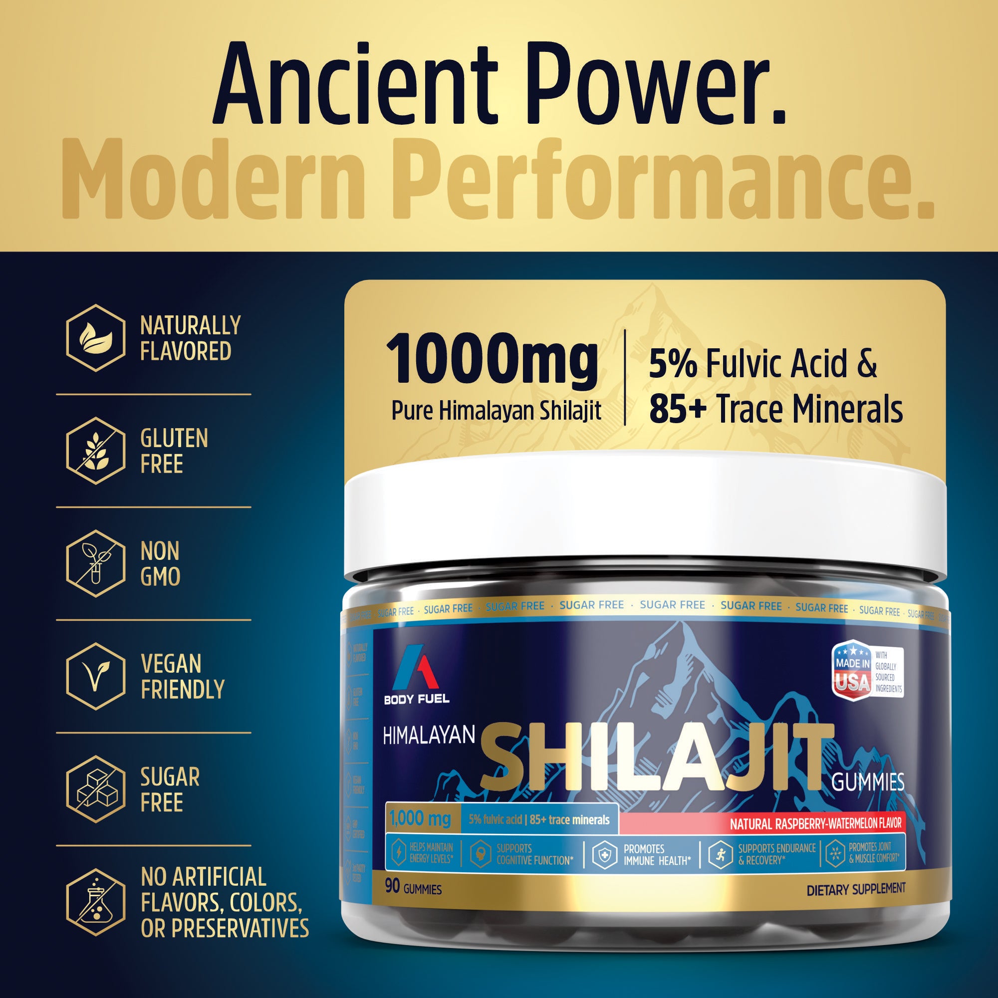 Pure Himalayan Shilajit Gummies