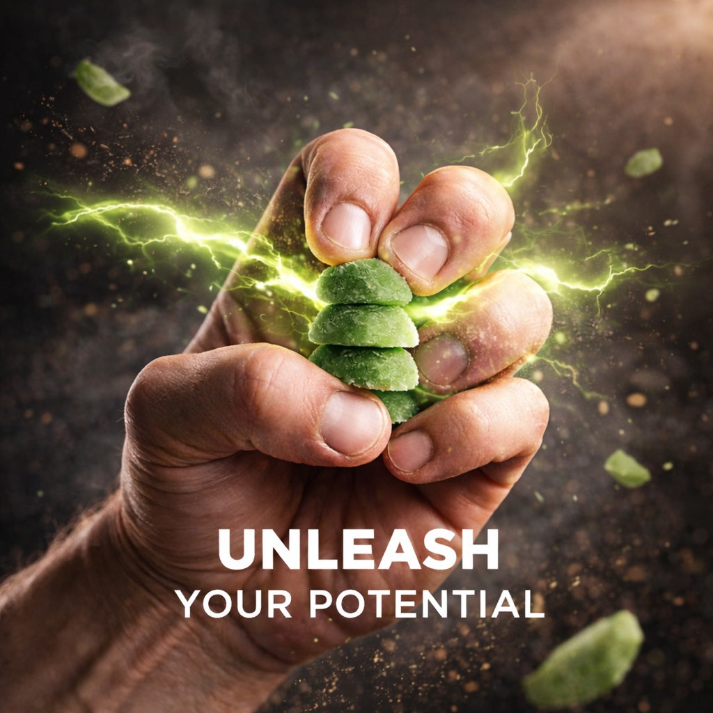 Unleashed Creatine Gummies Sugar Free - Green Apple