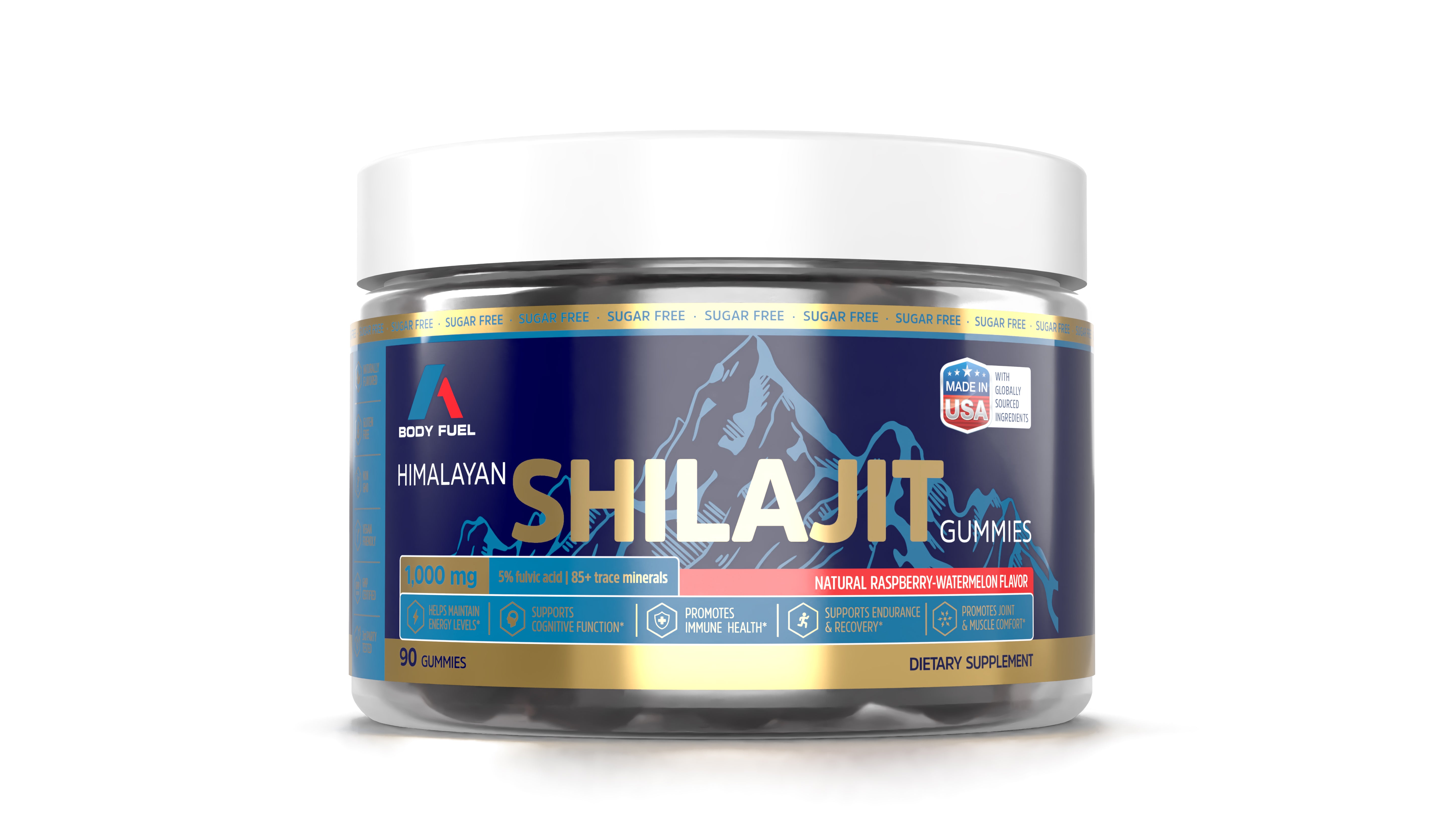 Pure Himalayan Shilajit Gummies – Natural Energy, Vitality & Immune Support