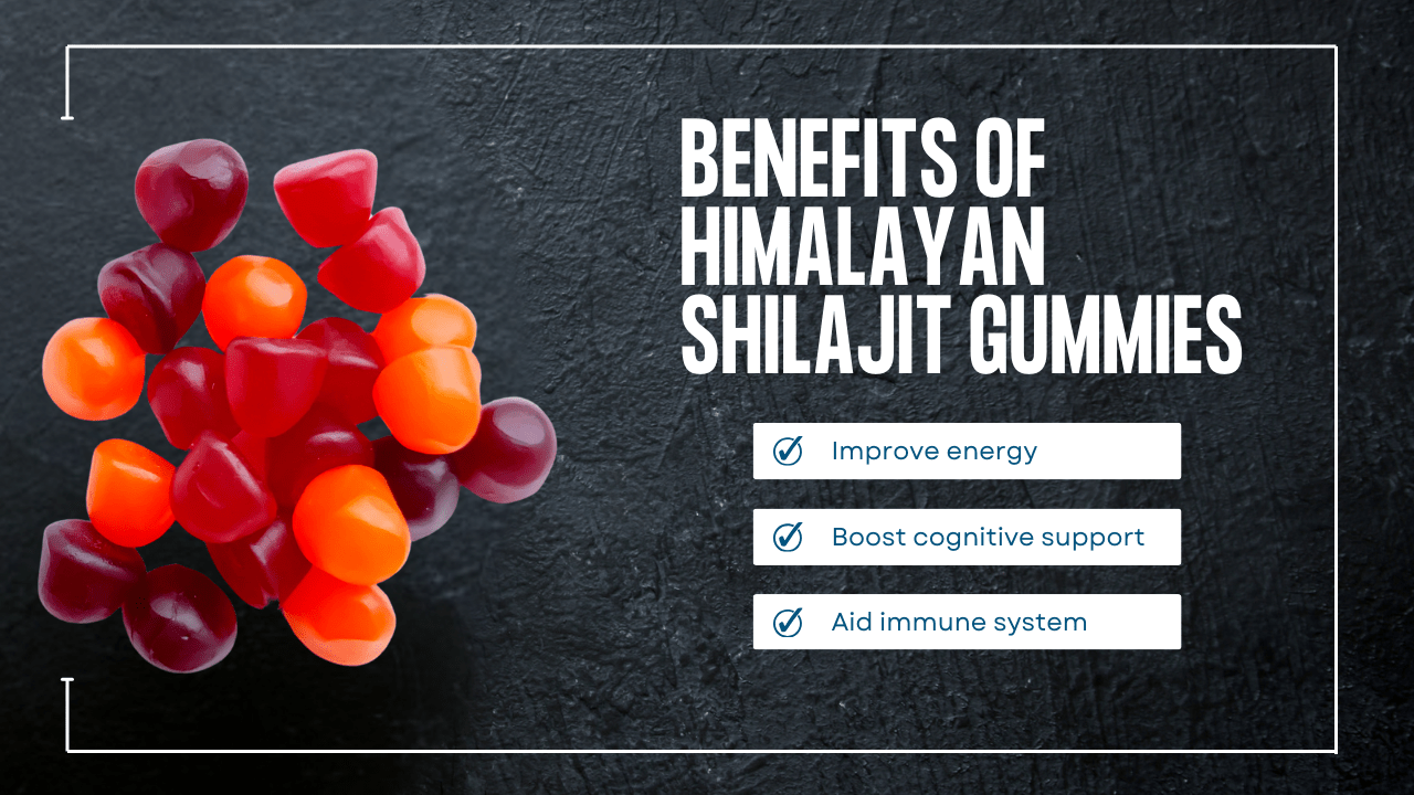 Shilajit Gummies: The Ultimate Daily Supplement for Natural Energy, Focus, and Vitality