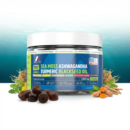 10-in-1 Sea Moss Gummies: Supports Energy, Immunity, & Daily Wellness