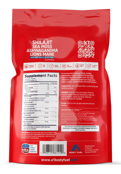 Mind & Body Fuel Gummies