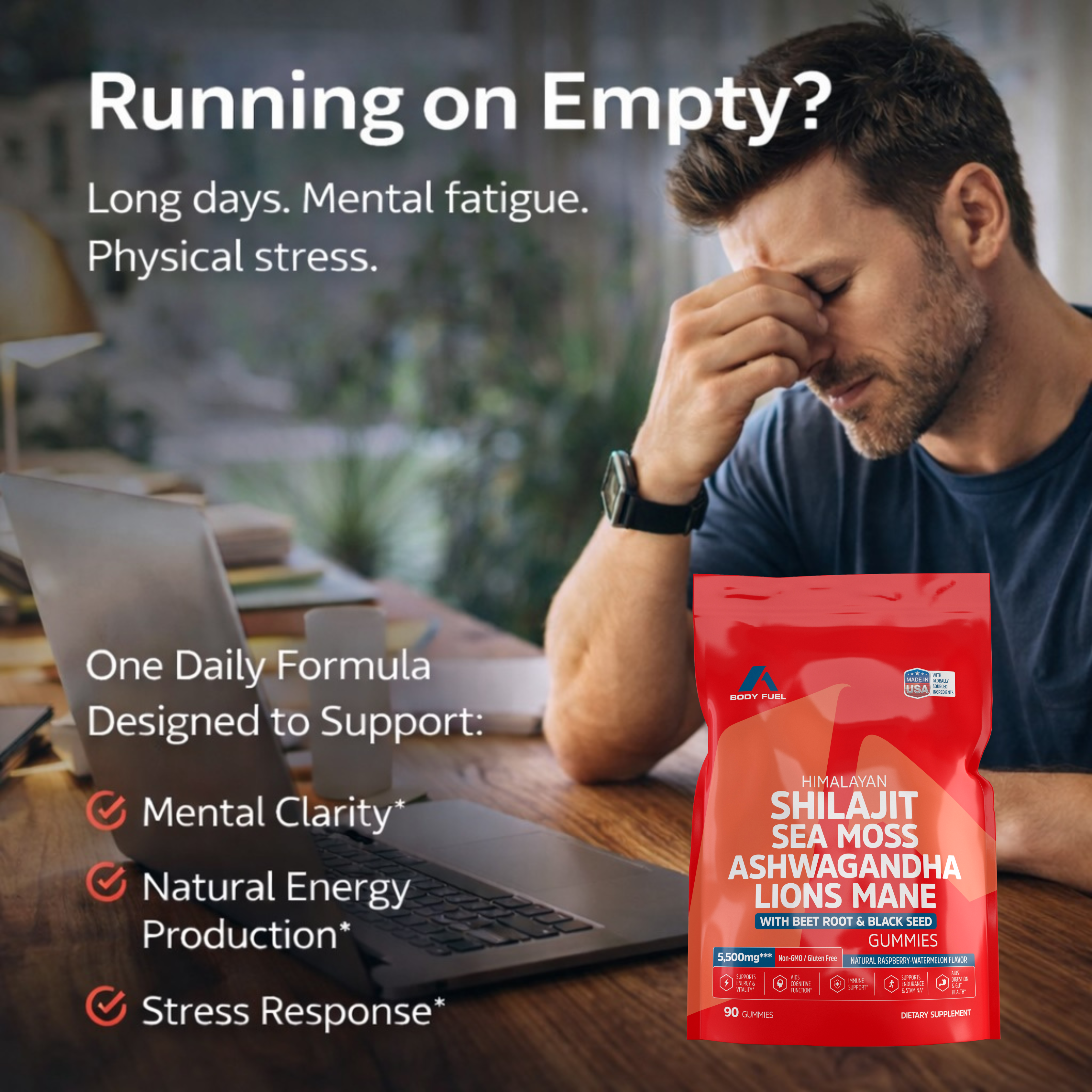 Mind & Body Fuel Gummies