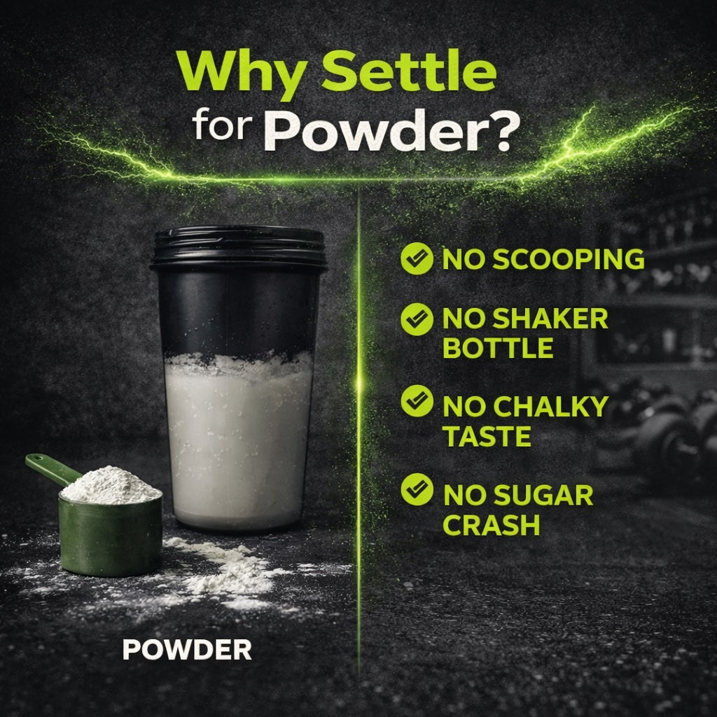 Unleashed Creatine Gummies Sugar Free - Green Apple